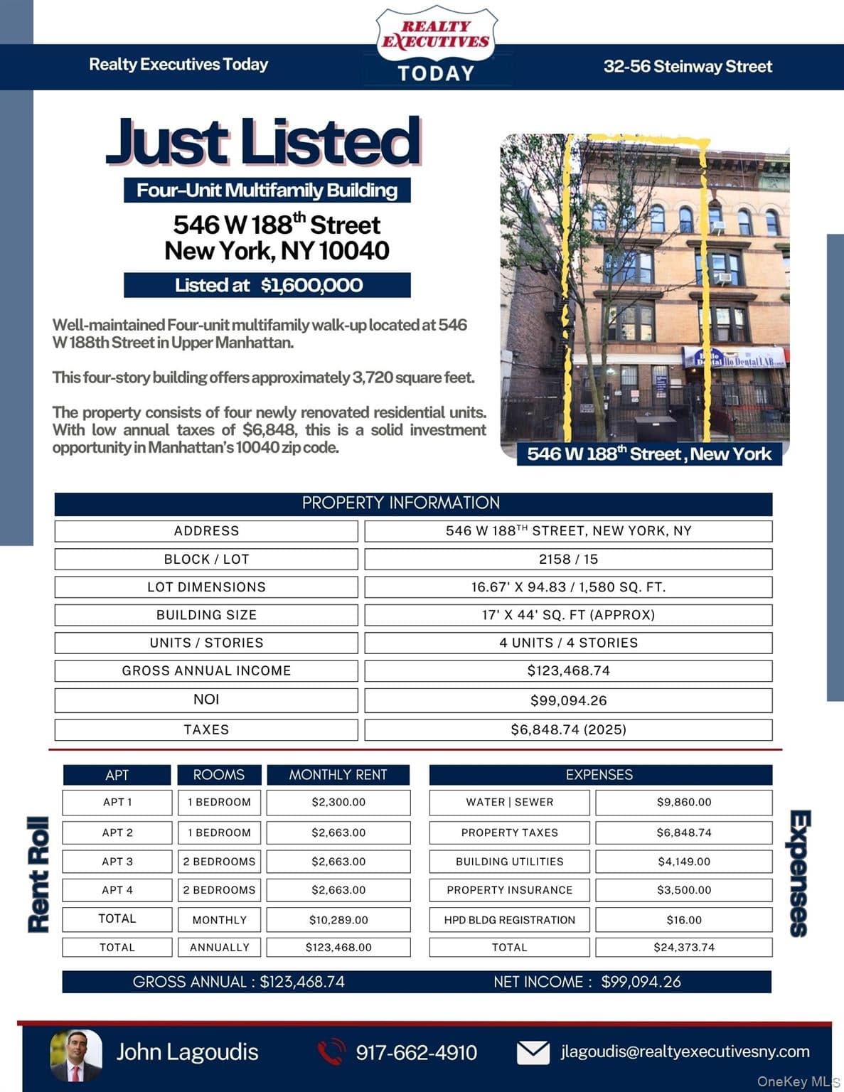 546 W 188th Street, New York (manhattan)