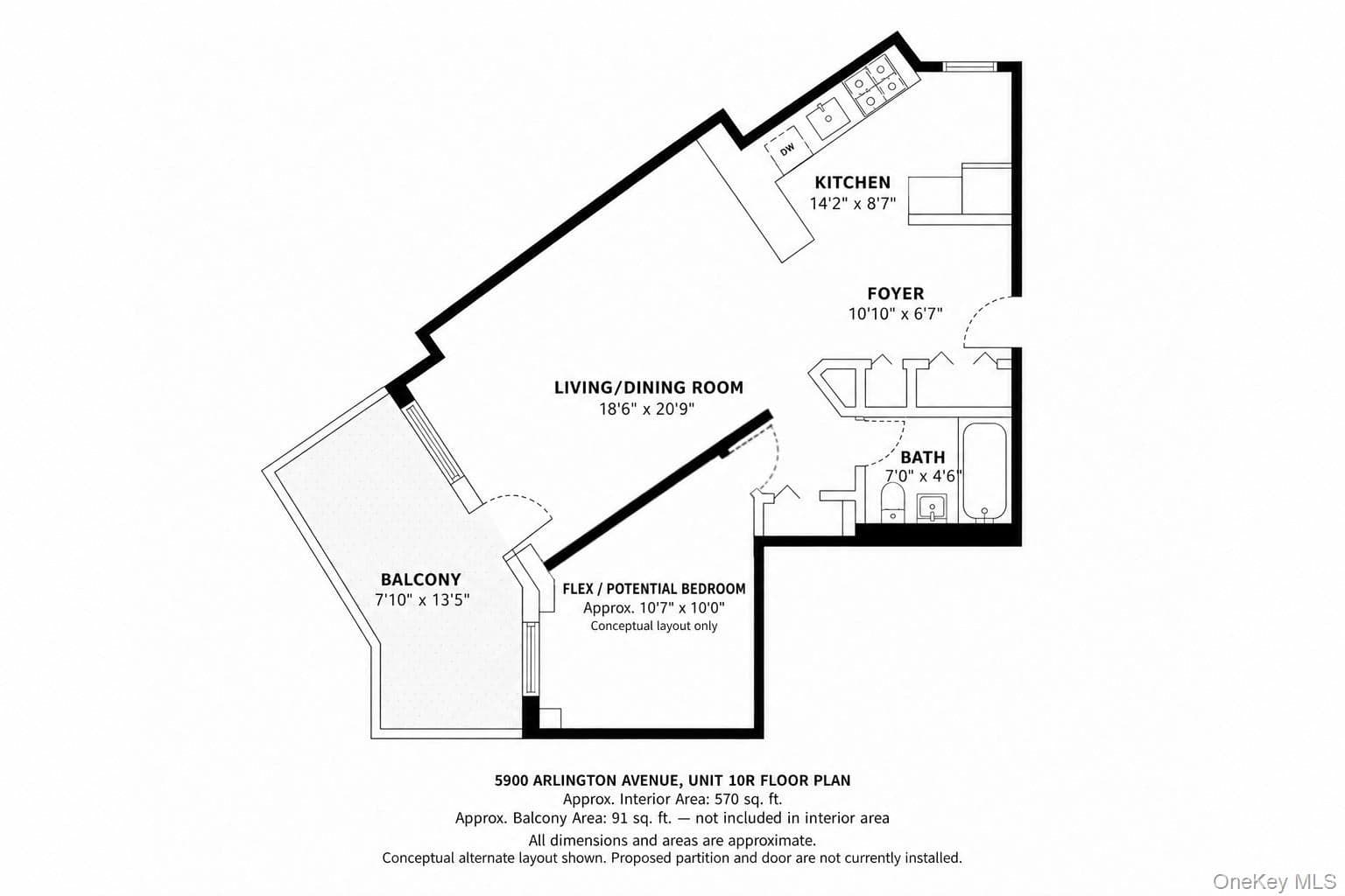 5900 Arlington Avenue Unit: 10R thumbnail 6